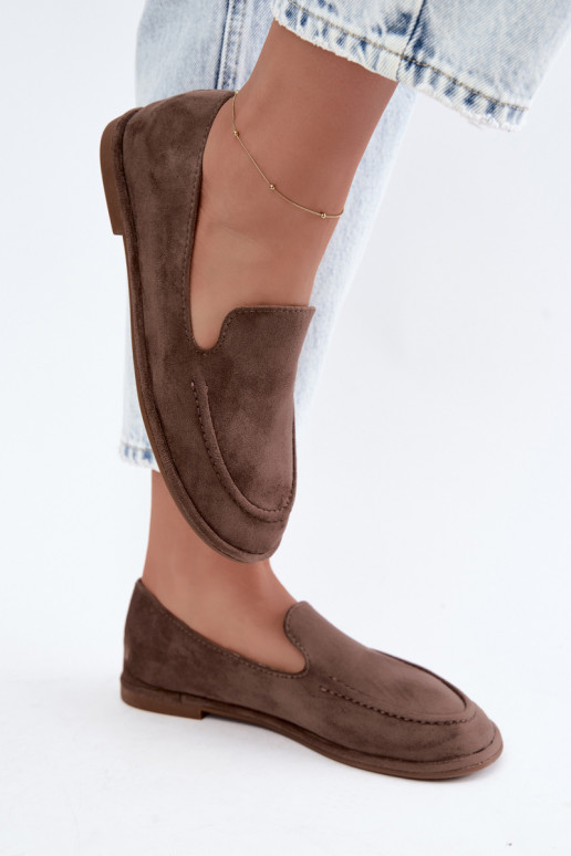 Mocasines para mujeres color arcilla Mireliah