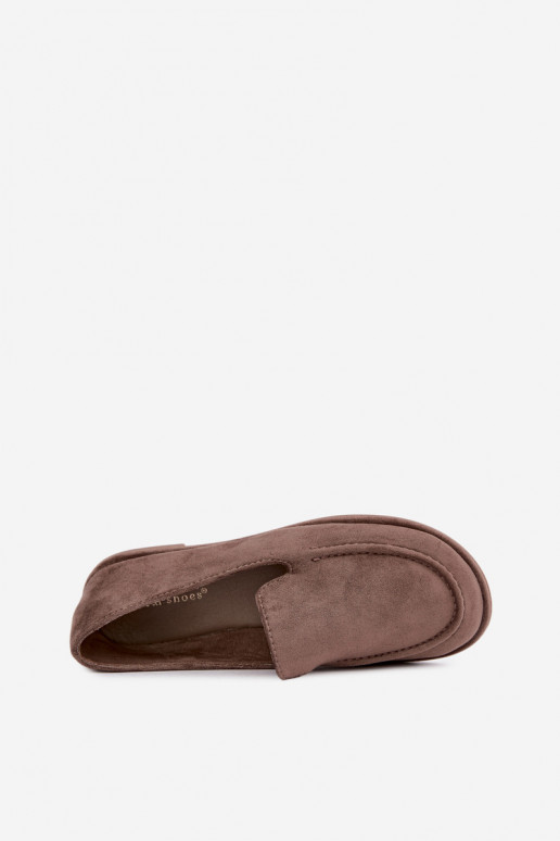 Mocasines para mujeres color arcilla Mireliah