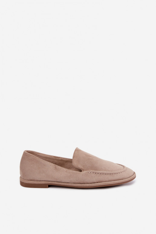 Mocasines para mujeres color arena Mireliah