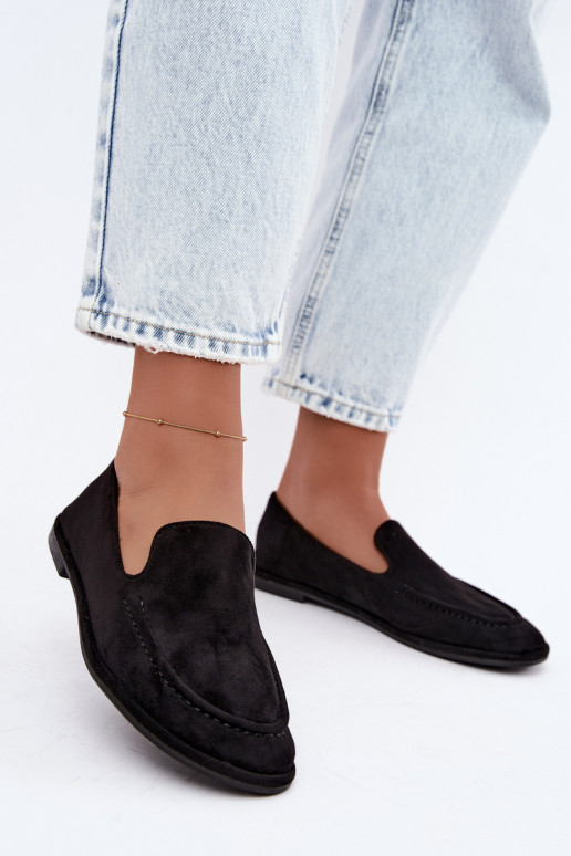 Mocasines para mujeres color negro Mireliah