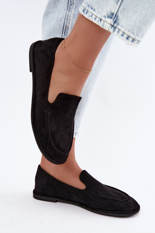 Mocasines para mujeres color negro Mireliah
