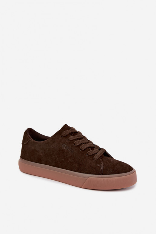 Zapatillas de mujer Big Star UU274243 color chocolate