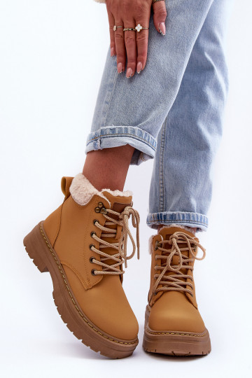 Zapatos de mujer marrones con aislamiento Jette