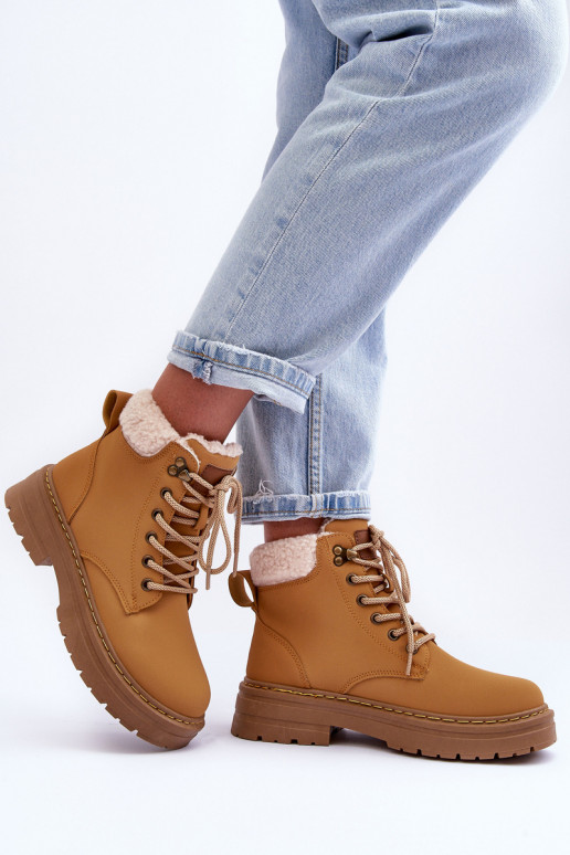Zapatos de mujer marrones con aislamiento Jette
