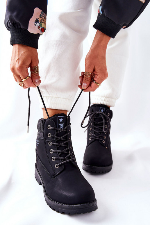 Botines negros para mujer Grunders