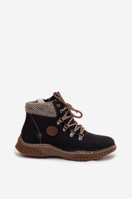 Botines aislados negros para mujer Zenaya