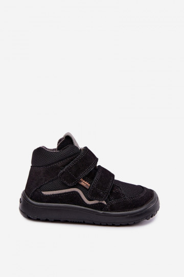 Calzado de ante para niños Barefoot Froddo G3110266-20 negro 2