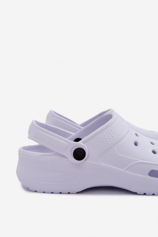 Chanclas ligeras para hombre blancas Adriah