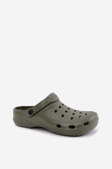 Chanclas ligeras para hombre caqui Adriah