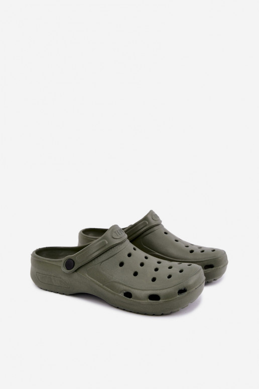 Chanclas ligeras para hombre caqui Adriah