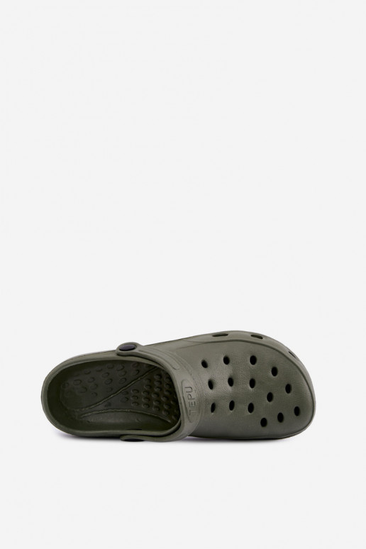 Chanclas ligeras para hombre caqui Adriah