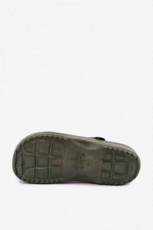 Chanclas ligeras para hombre caqui Adriah