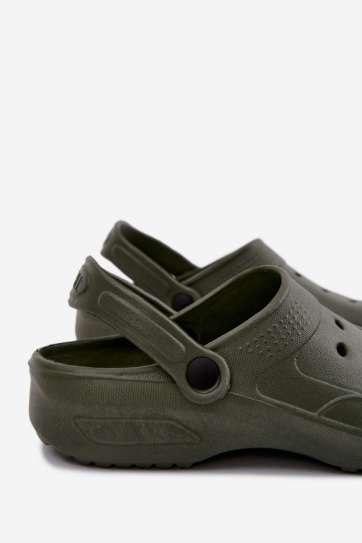 Chanclas ligeras para hombre caqui Adriah