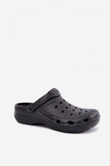 Chanclas ligeras para hombre negras Adriah