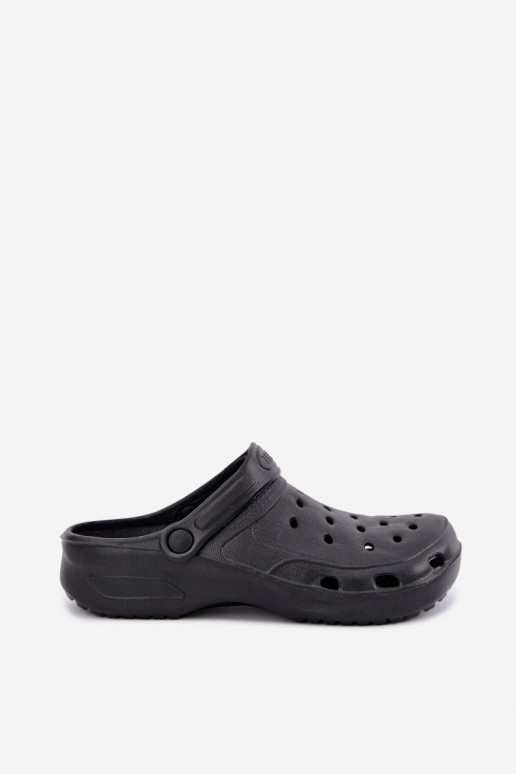 Chanclas ligeras para hombre negras Adriah