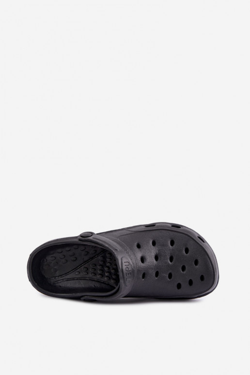 Chanclas ligeras para hombre negras Adriah
