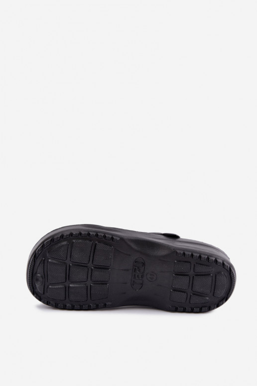 Chanclas ligeras para hombre negras Adriah