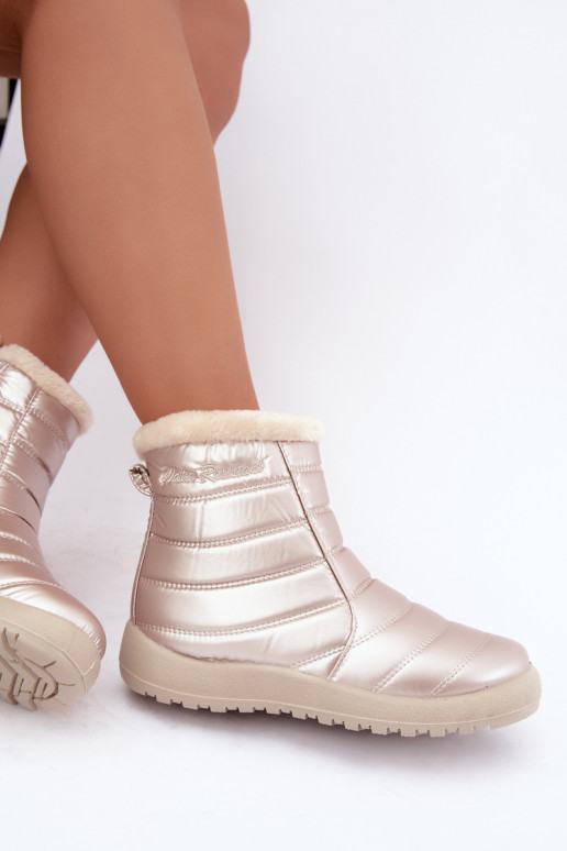 Botines aislados de mujer en color arena Mezyss