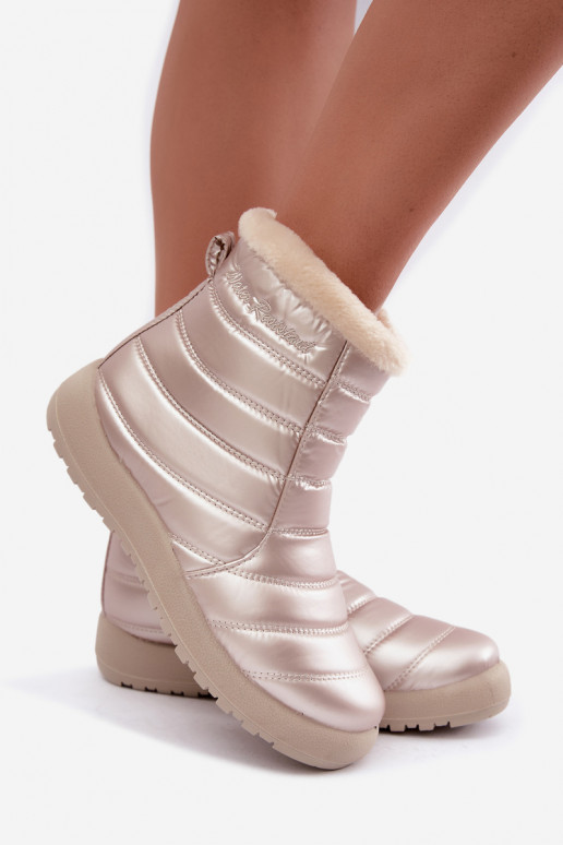 Botines aislados de mujer en color arena Mezyss