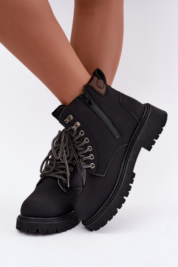 Zapatos de mujer aislados, negros Sarvella 2