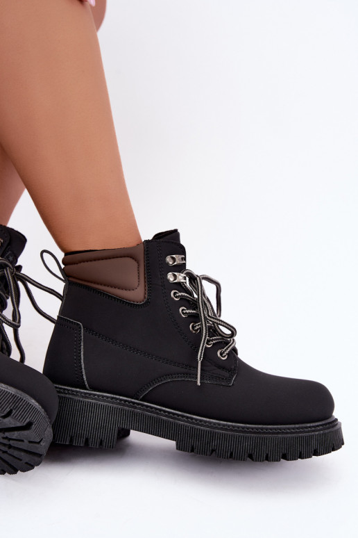 Zapatos de mujer aislados, negros Sarvella