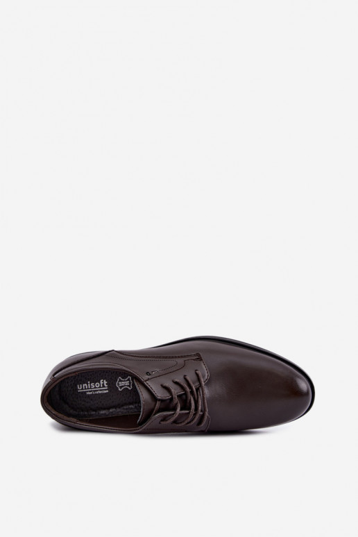 Zapatos elegantes para hombre, marrón oscuro Calven