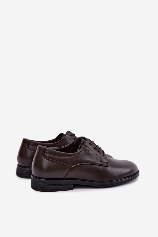 Zapatos elegantes para hombre, marrón oscuro Calven