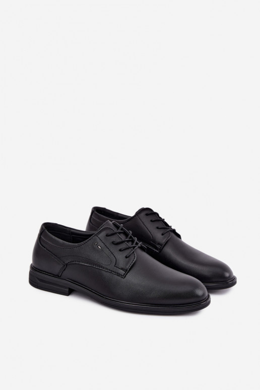 Zapatos elegantes para hombre, negros Calven