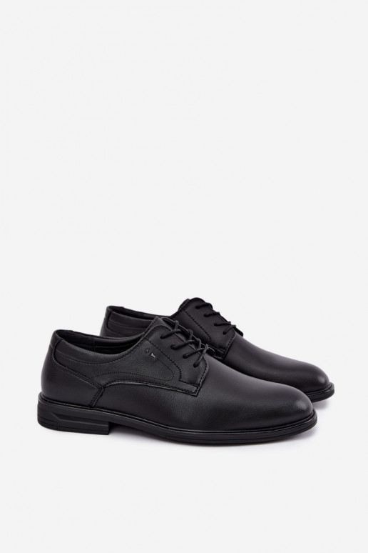 Zapatos elegantes para hombre, negros Calven