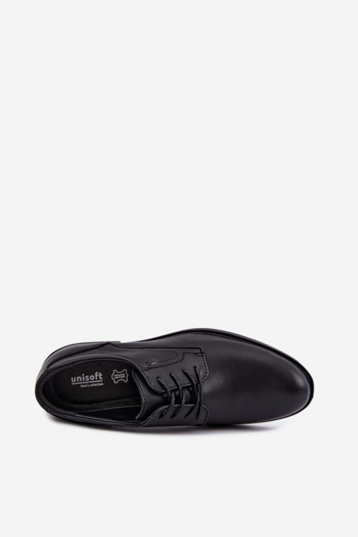 Zapatos elegantes para hombre, negros Calven