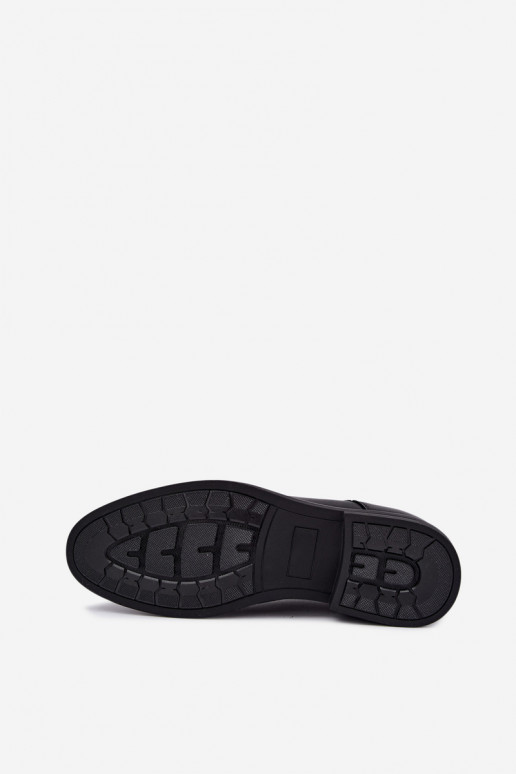 Zapatos elegantes para hombre, negros Calven