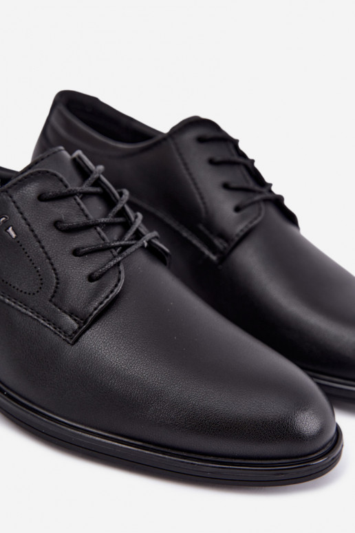 Zapatos elegantes para hombre, negros Calven