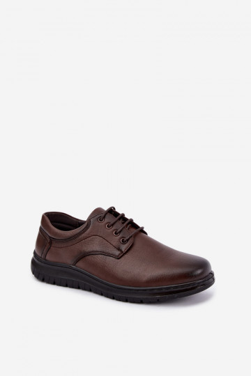 Zapatos de hombre marrón oscuro Varell