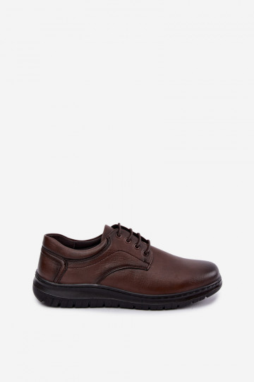 Zapatos de hombre marrón oscuro Varell 2