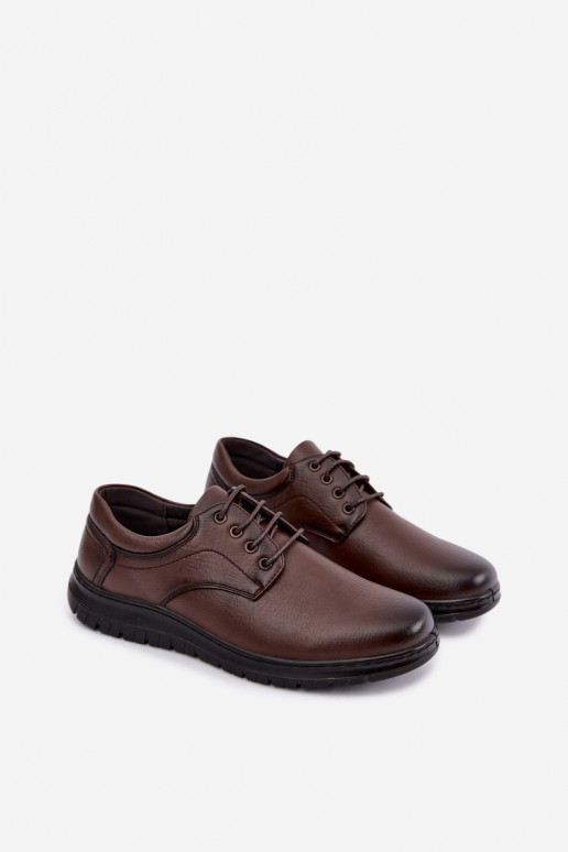 Zapatos de hombre marrón oscuro Varell