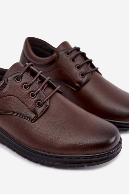 Zapatos de hombre marrón oscuro Varell