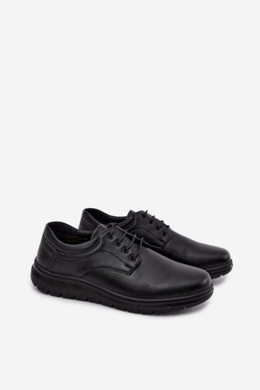 Zapatos de hombre negros Varell