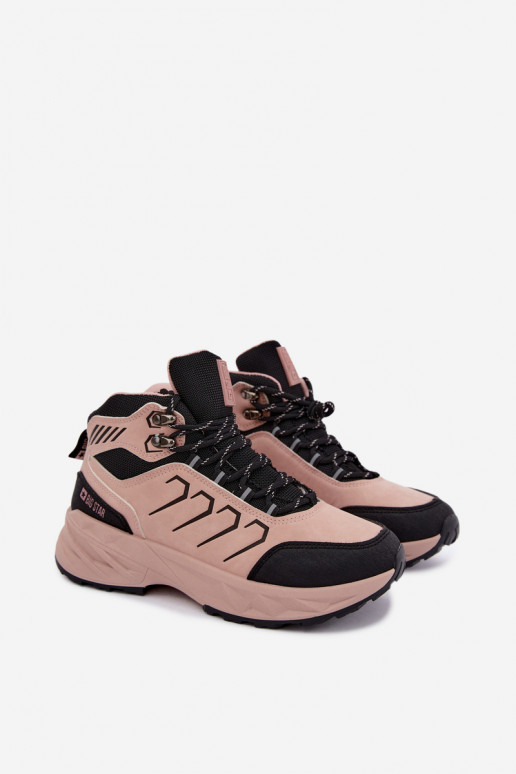Botas de senderismo para mujer Big Star UU274806 color rosa