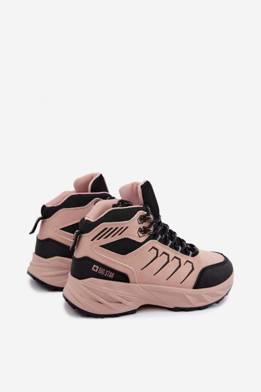 Botas de senderismo para mujer Big Star UU274806 color rosa