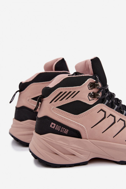 Botas de senderismo para mujer Big Star UU274806 color rosa