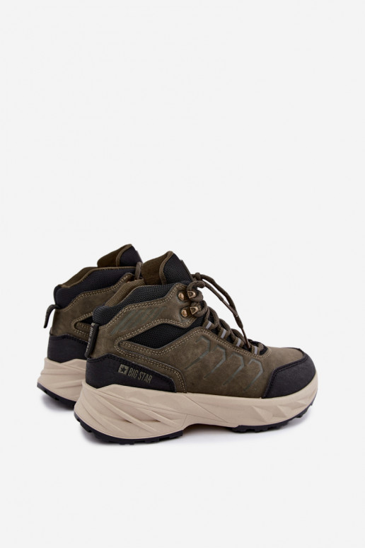 Botas de senderismo para mujer Big Star UU274804 color caqui