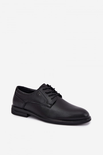 Zapatos elegantes para hombre, negros Calven