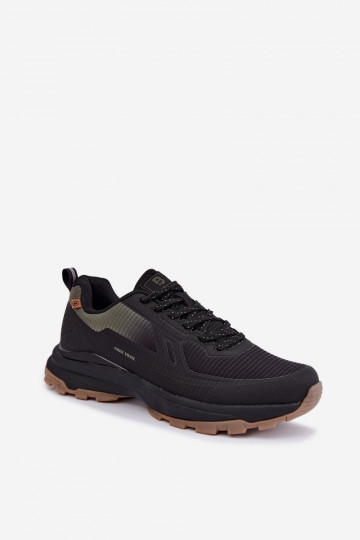 Zapatos deportivos para hombre Trekas verde-negro CarroĮ