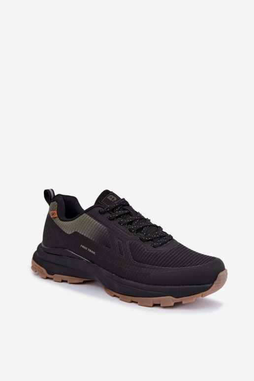 Zapatos deportivos para hombre Trekas verde-negro CarroĮ