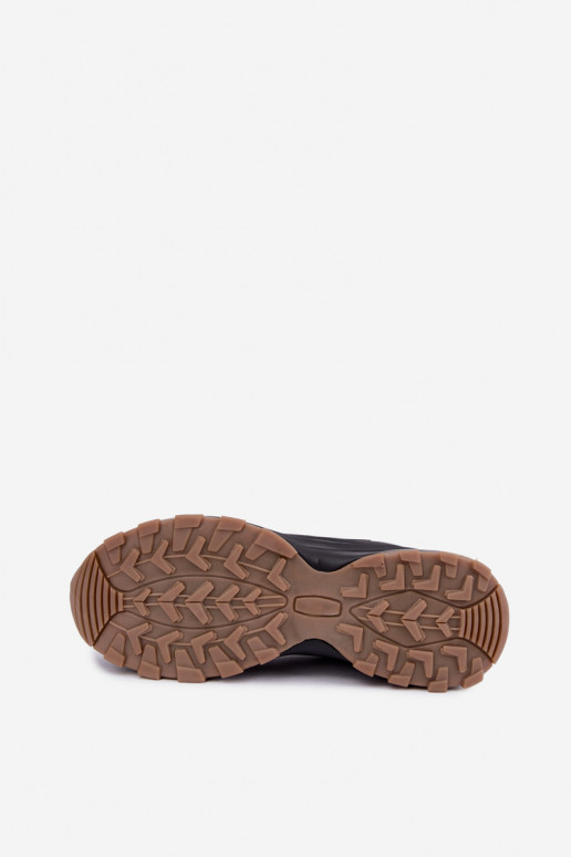 Zapatos deportivos para hombre Trekas verde-negro CarroĮ