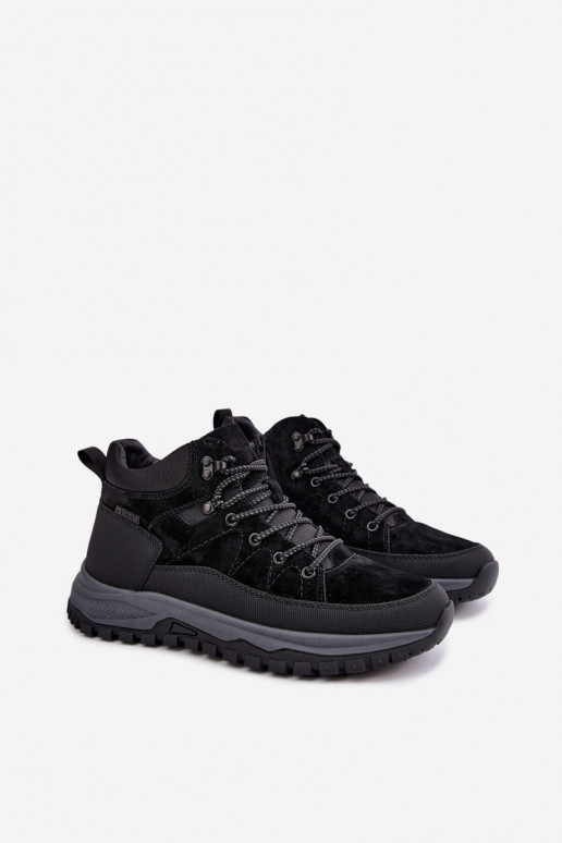 Botas aisladas de ante para hombre Big Star UU174246 negras