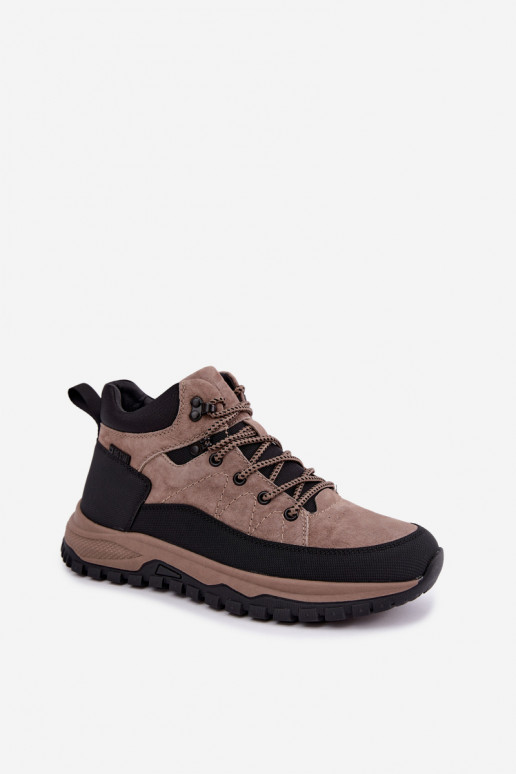 Botas aisladas de ante para hombre Big Star UU174247 beige