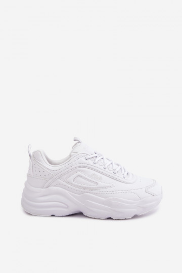Zapatillas de plataforma para mujer FLA SKYE FFIN0586.13033 blancas 2