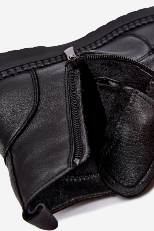 Botines cálidos para mujer Vinceza 107249 negros