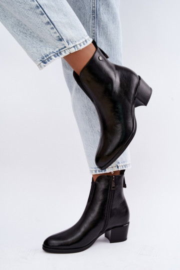 Botines aislados Klocke Vinceza 58654 en color negro